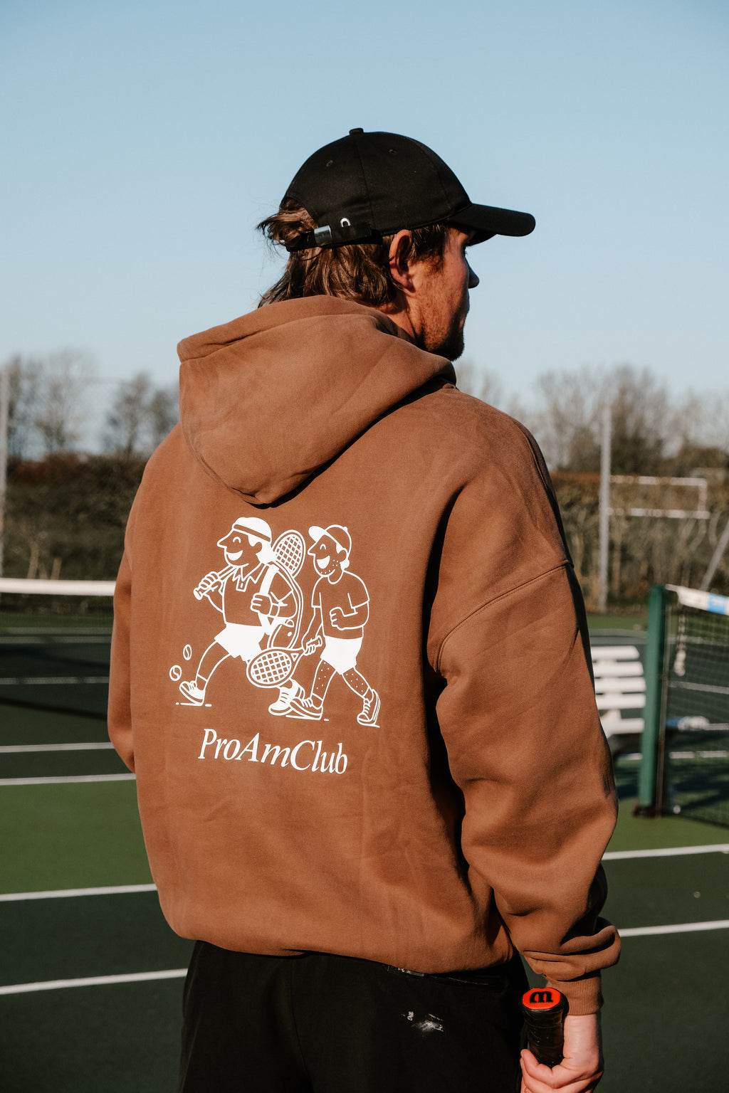 ProAmClub Hoodie Brown
