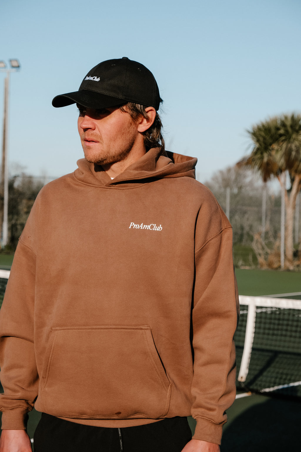 ProAmClub Hoodie Brown