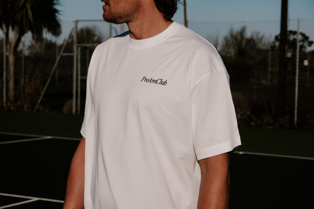 ProAmClub White Tee