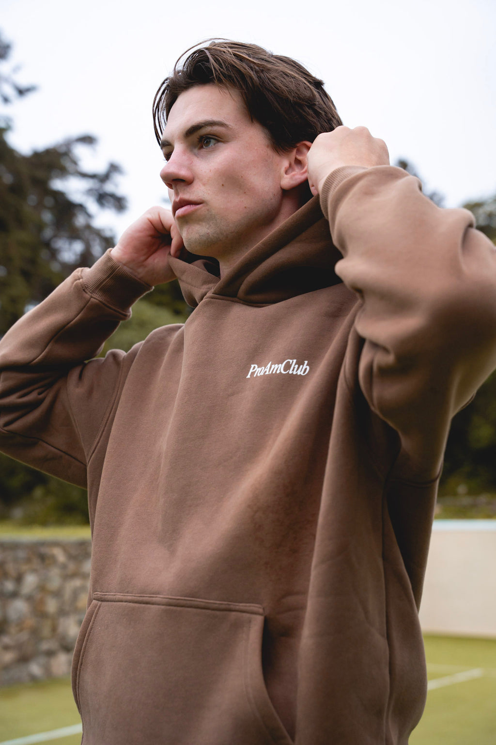 ProAmClub Hoodie Brown