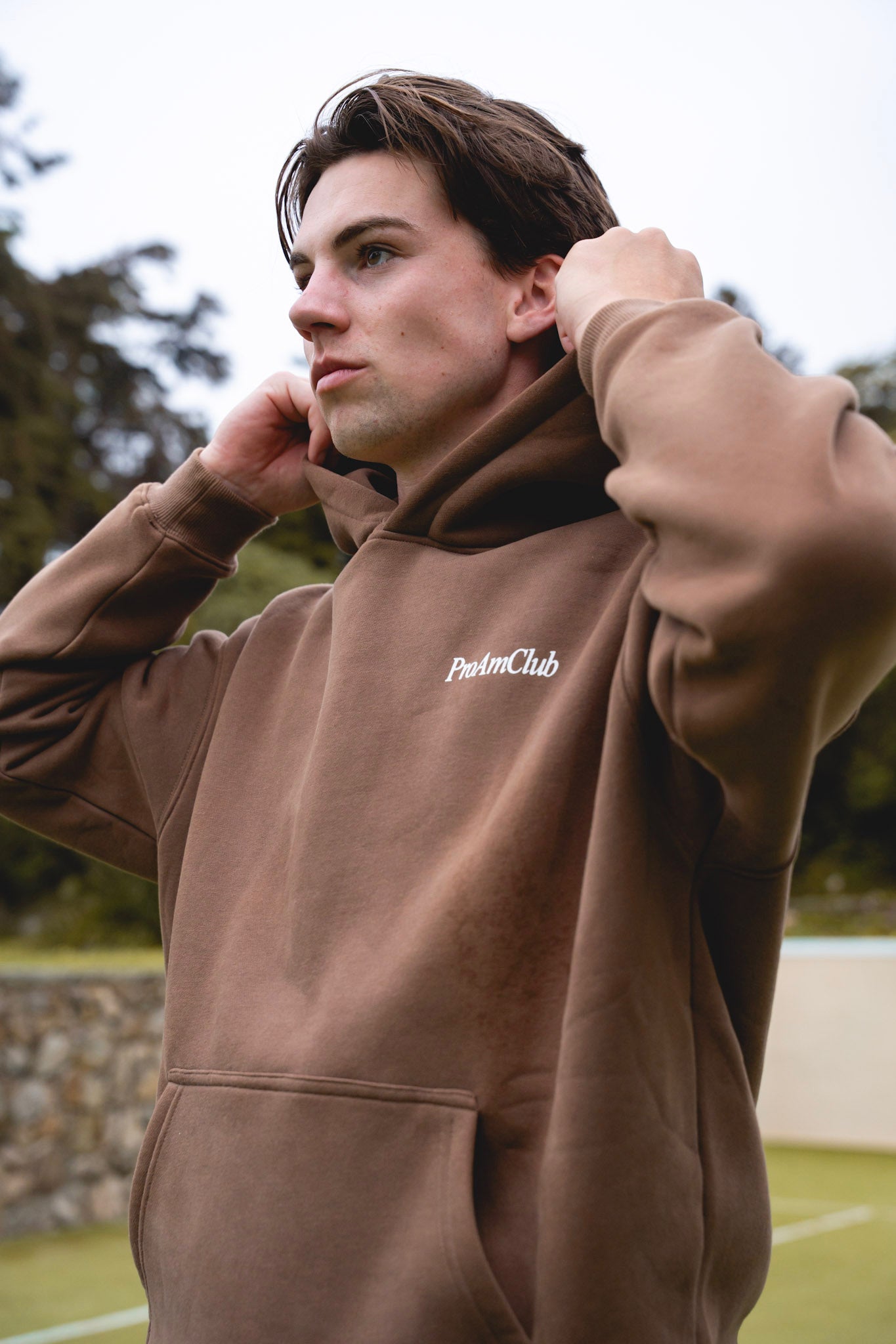 ProAmClub Hoodie Brown