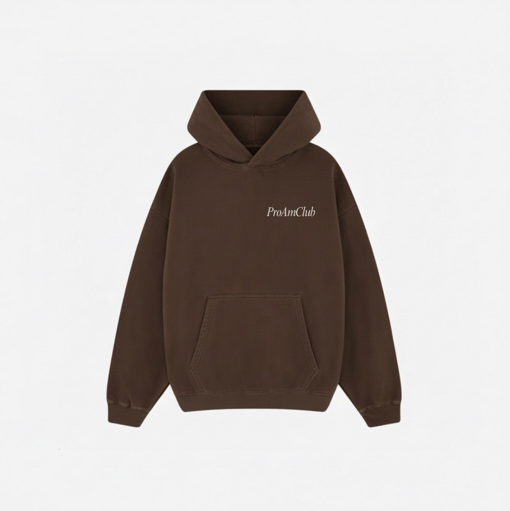 ProAmClub Hoodie Brown