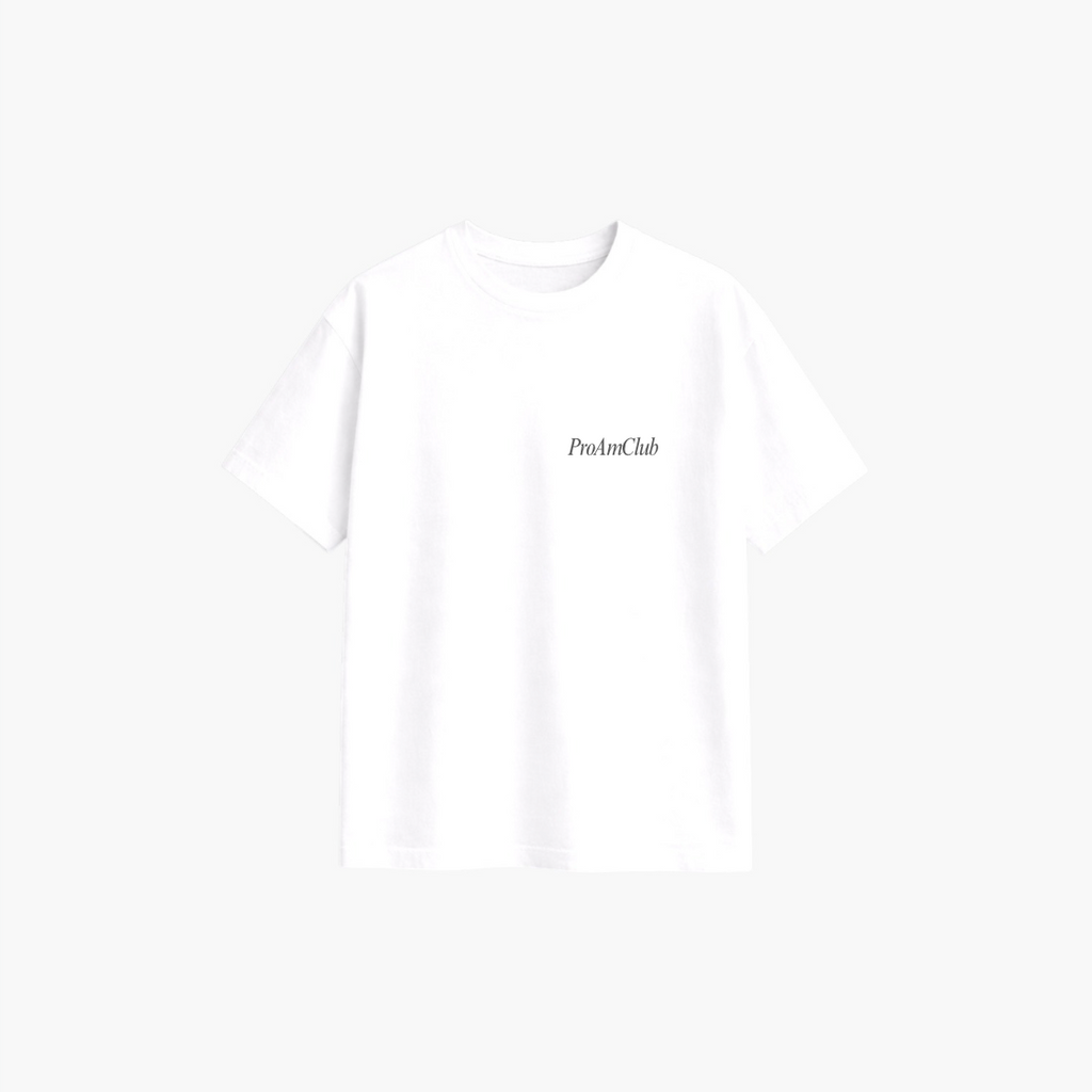 ProAmClub White Tee