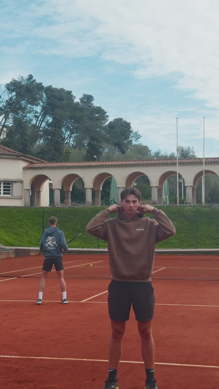 ProAmClub Hoodie Brown